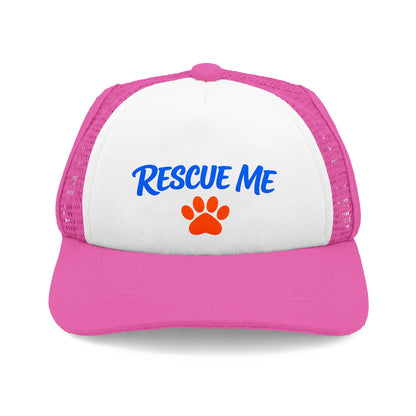 Rescue Me Paw Trucker Hat For Dogs