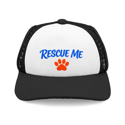 Rescue Me Paw Trucker Hat For Dogs
