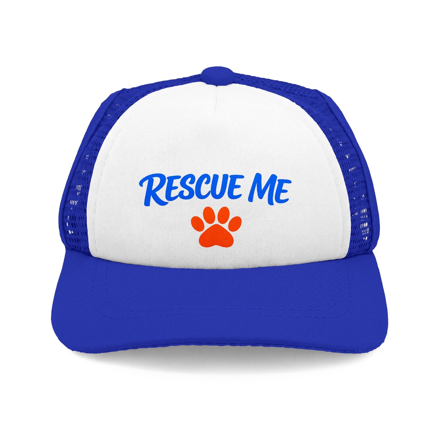 Rescue Me Paw Trucker Hat For Dogs