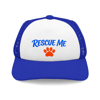 Rescue Me Paw Trucker Hat For Dogs