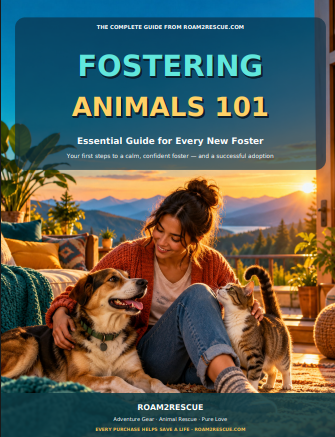 Fostering Animals 101 — Essential Guide for Every New Foster cover page